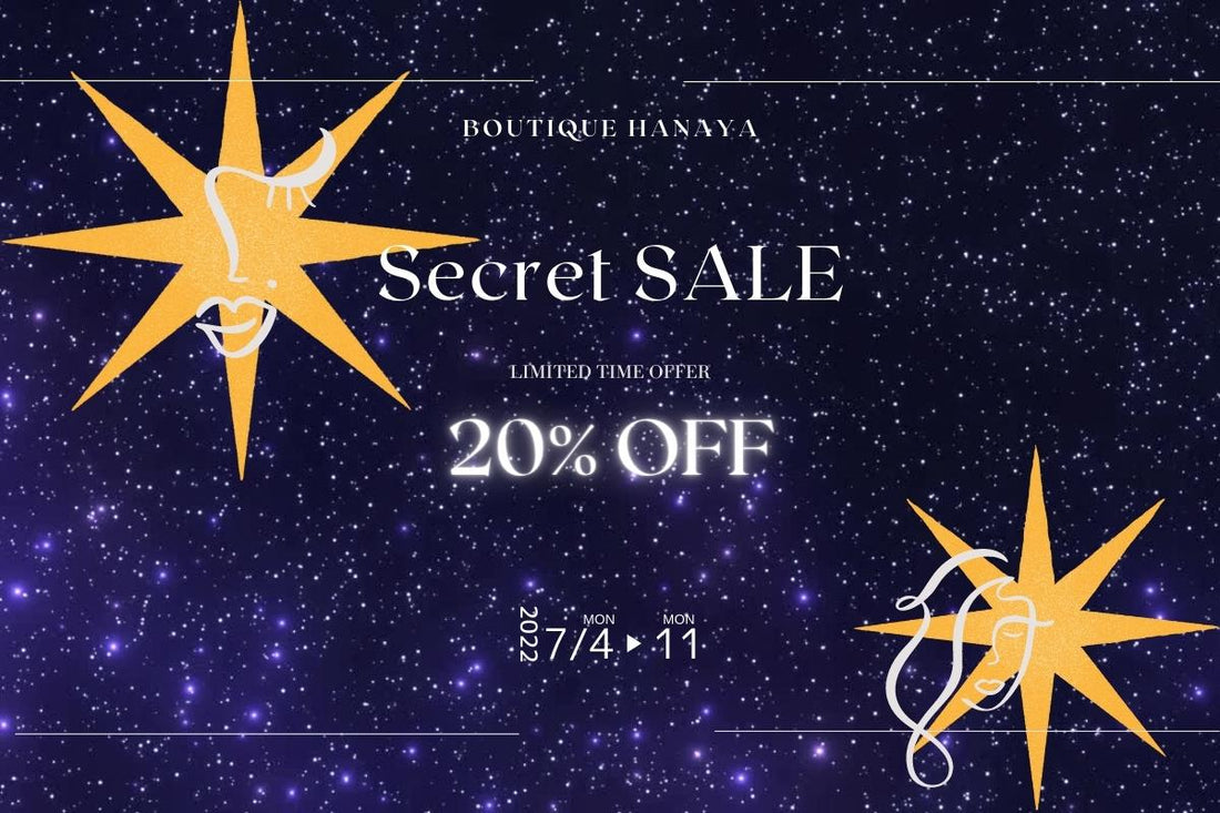 .*.。* Secret SALE *。.*.