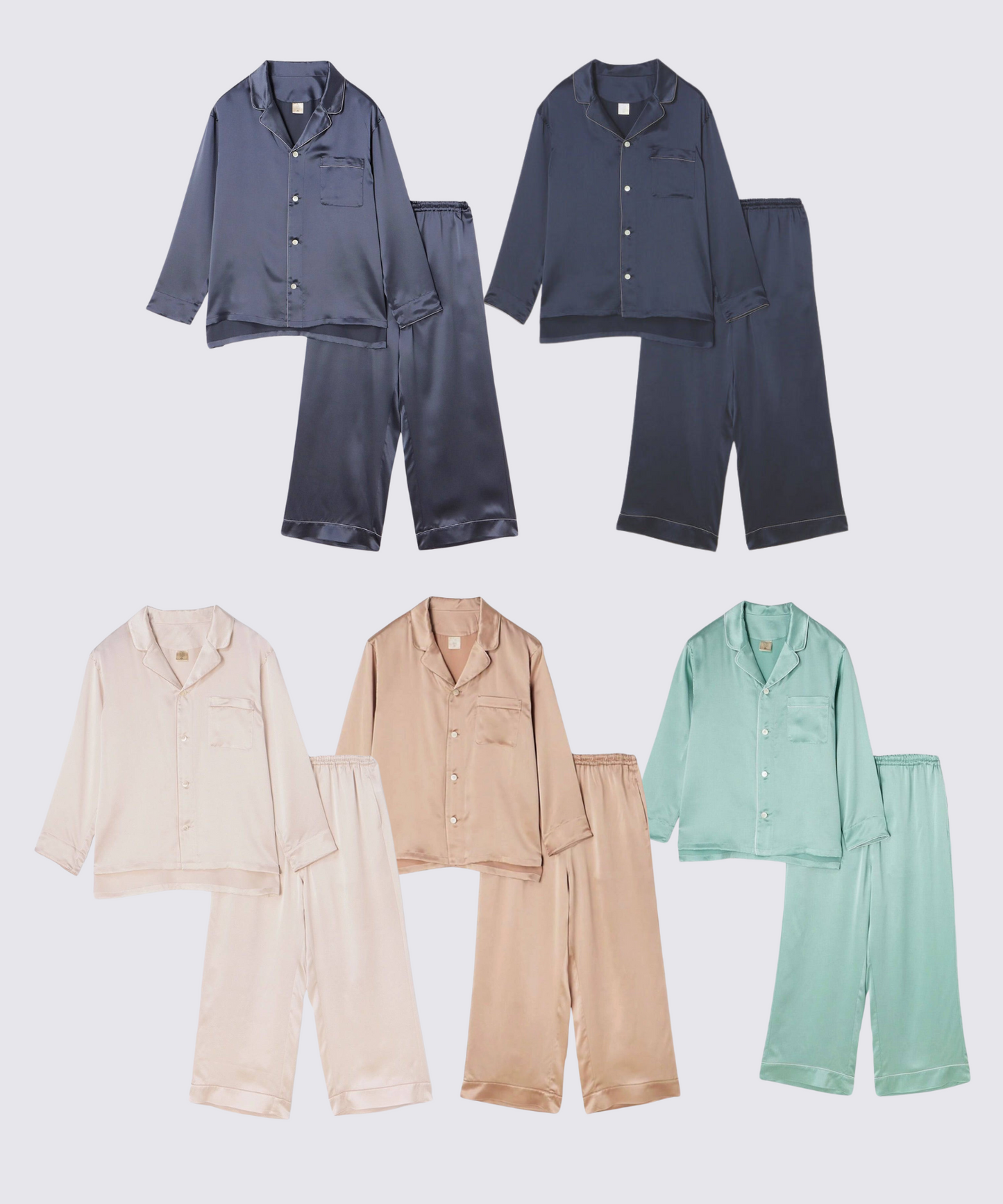 Top & Bottomset Silk Nightwear