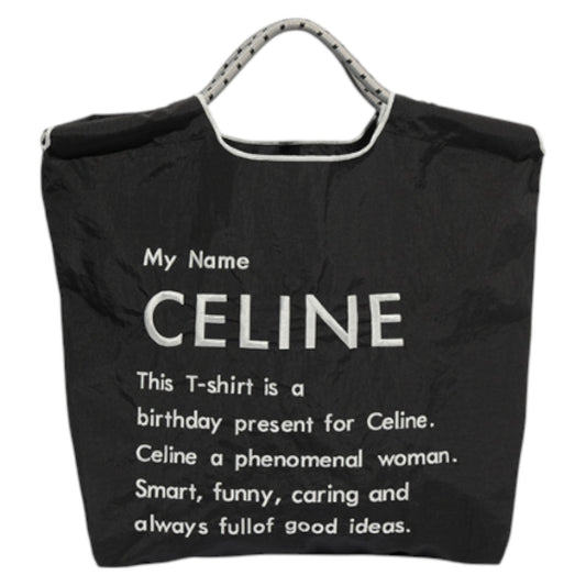 Essence of Celine: Personalized Message Lightweight Shopping Bag