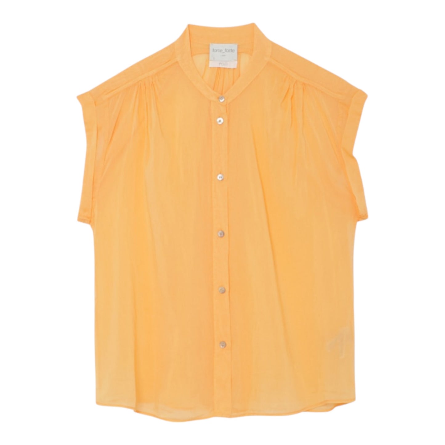 Sheer Summer Band Blouse