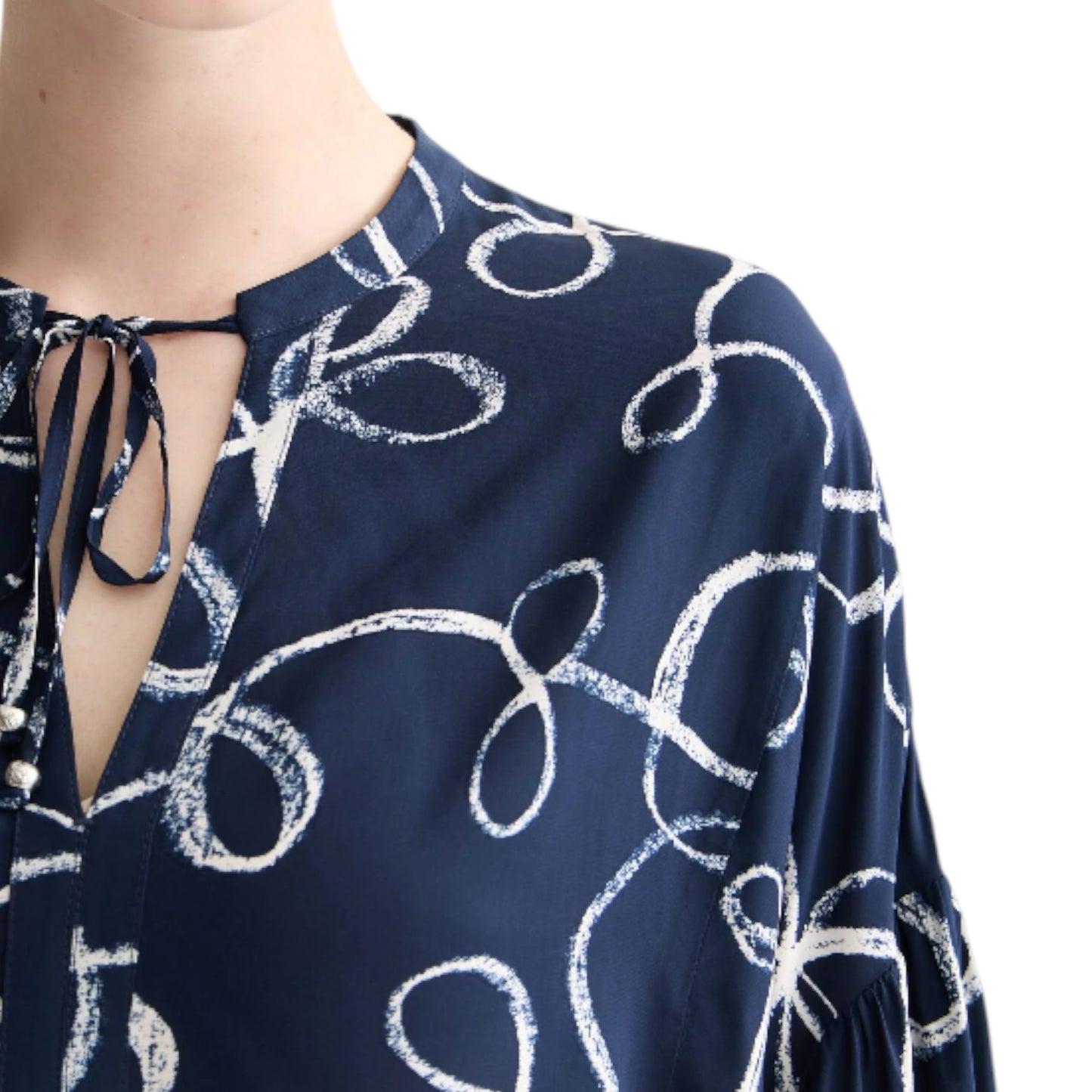 Drifting Lines Blouse