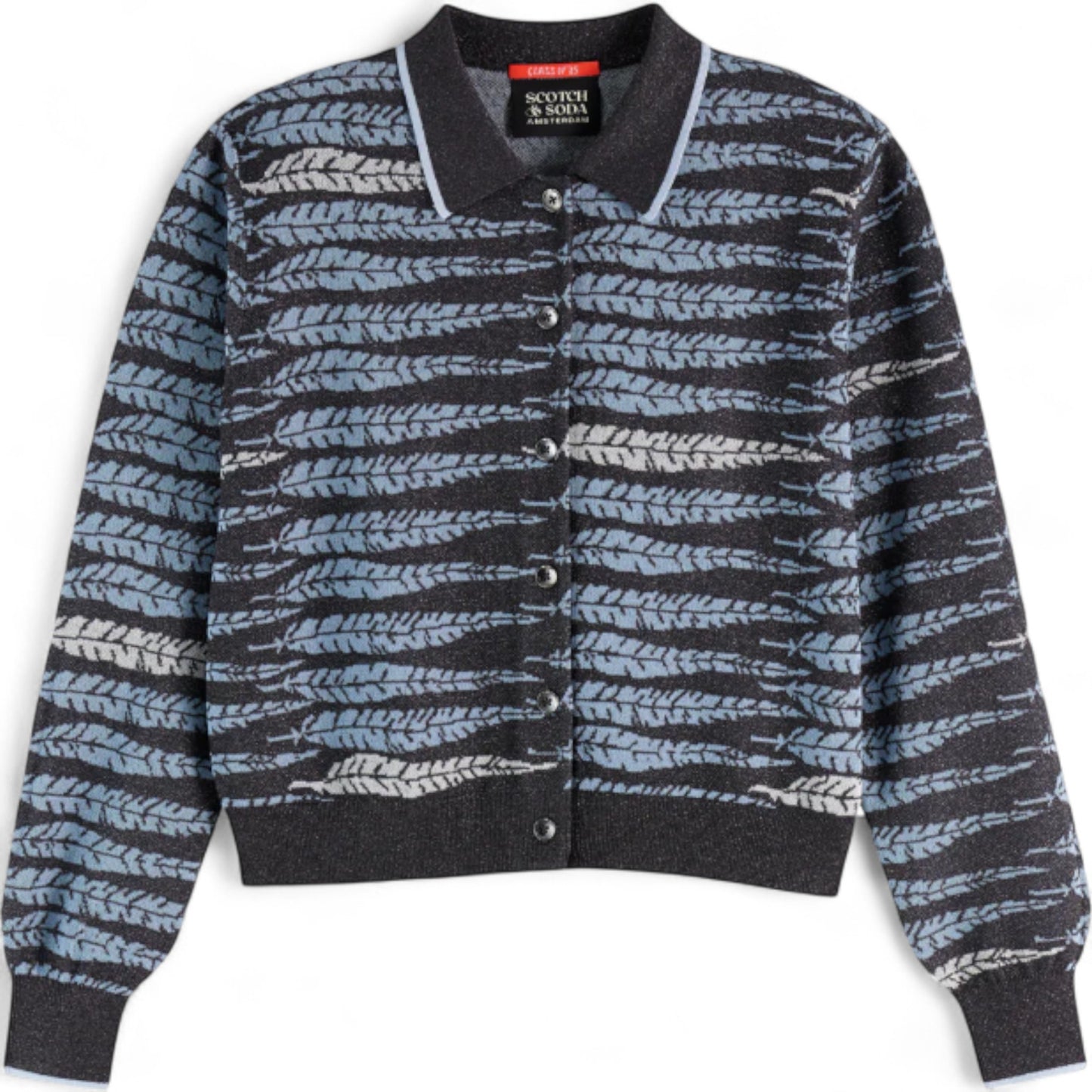 The Shimmering Feather Cardigan