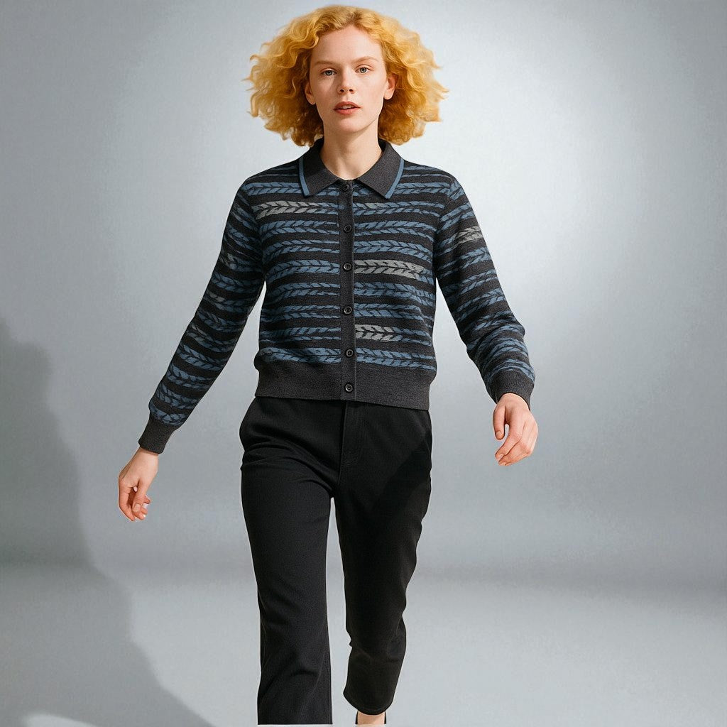 The Shimmering Feather Cardigan