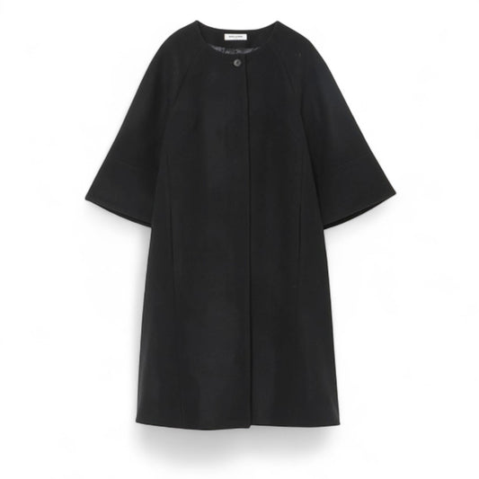 The Midnight Bloom: New England Wool in A-Line Form