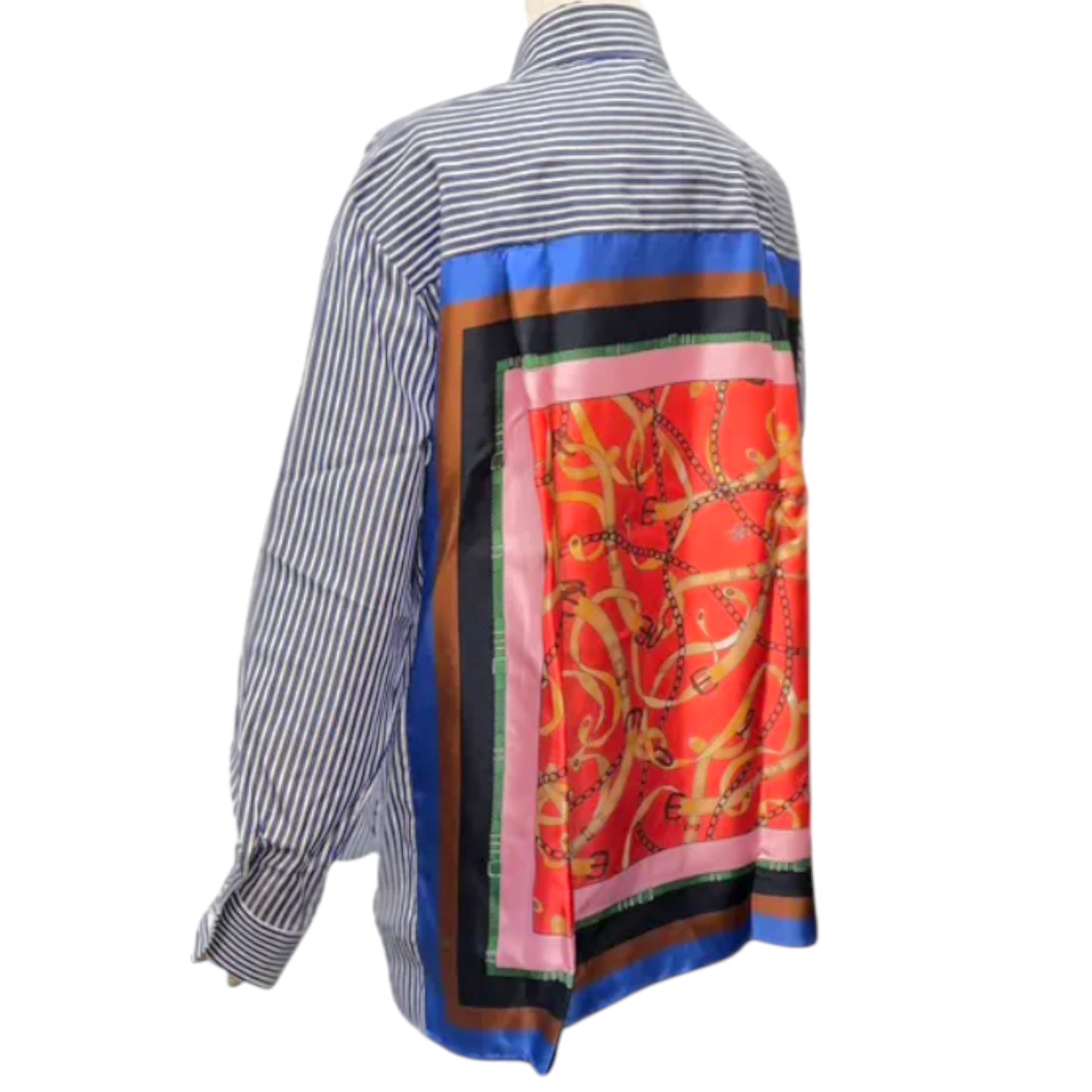 The Florentine Whisper: Silk-Back Canvas of Contrast