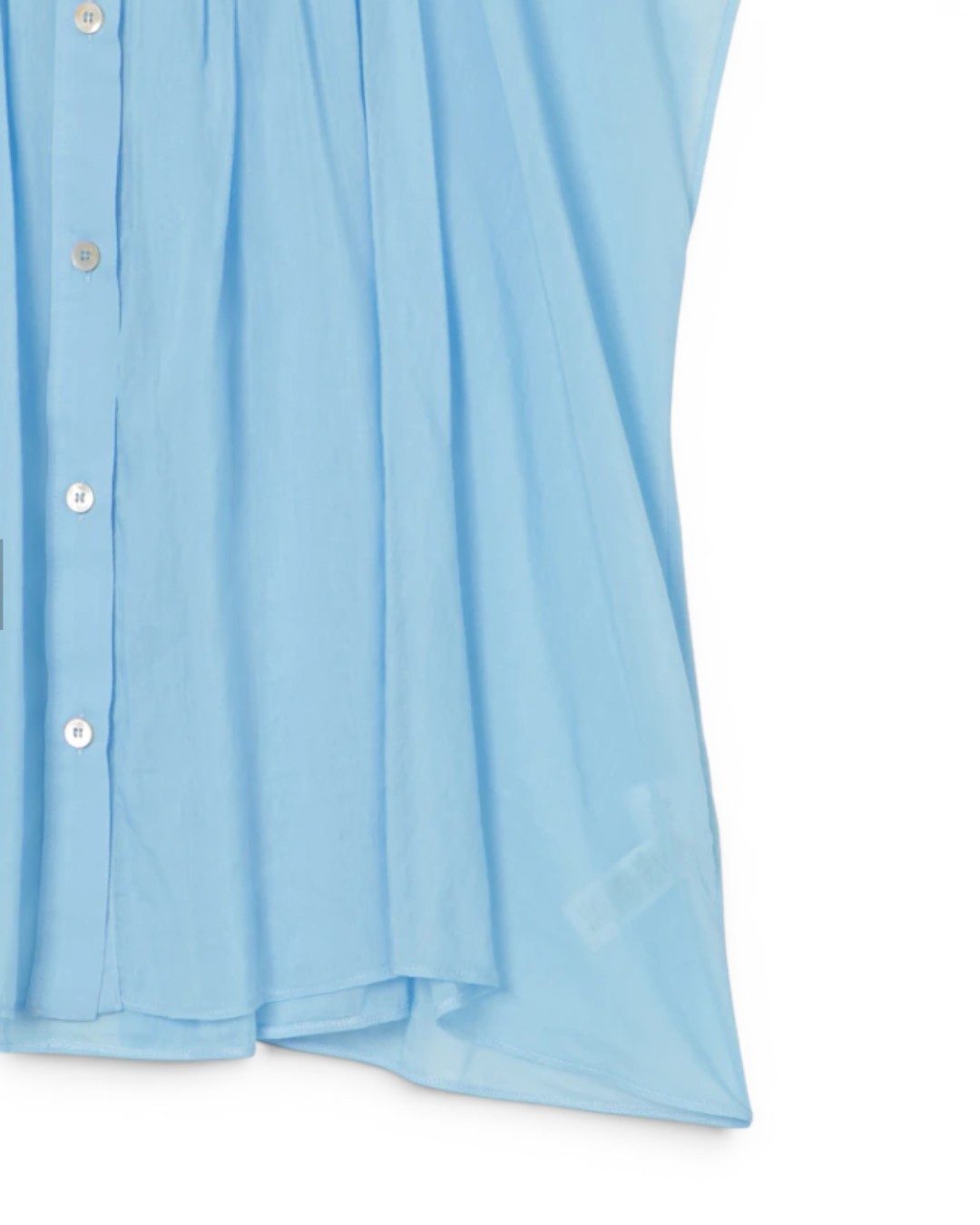 AZURE BREEZE AND LUXURIOUS GATHERS: THE ESSENTIAL BOIL SHIRT