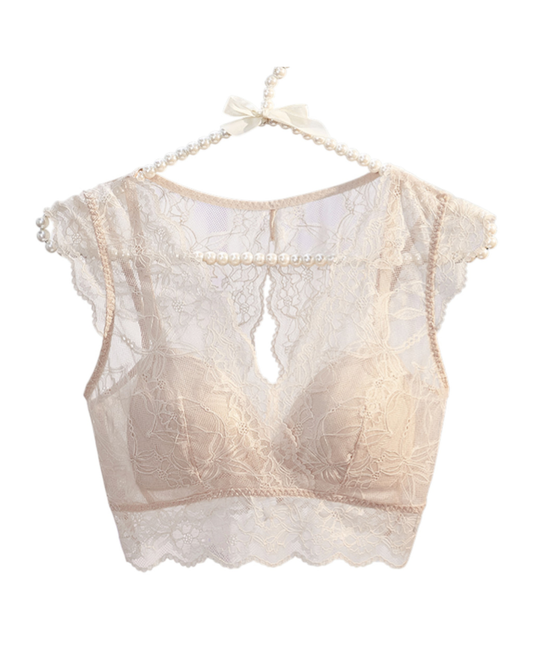 Aureus Lace Radiance(オレウス・レース・ラディアンス) ── 木漏れ日シルクの補正レースブラ ──