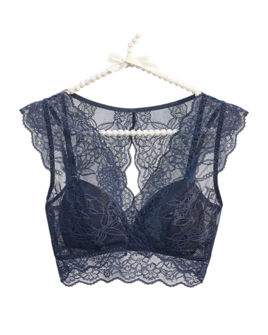 【AURÉLIA】Aureus Lace Radiance(オレウス・レース・ラディアンス)── 木漏れ日シルクの補正レースブラ ──