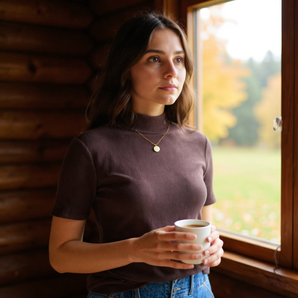 The Autumn Ribbed Embrace