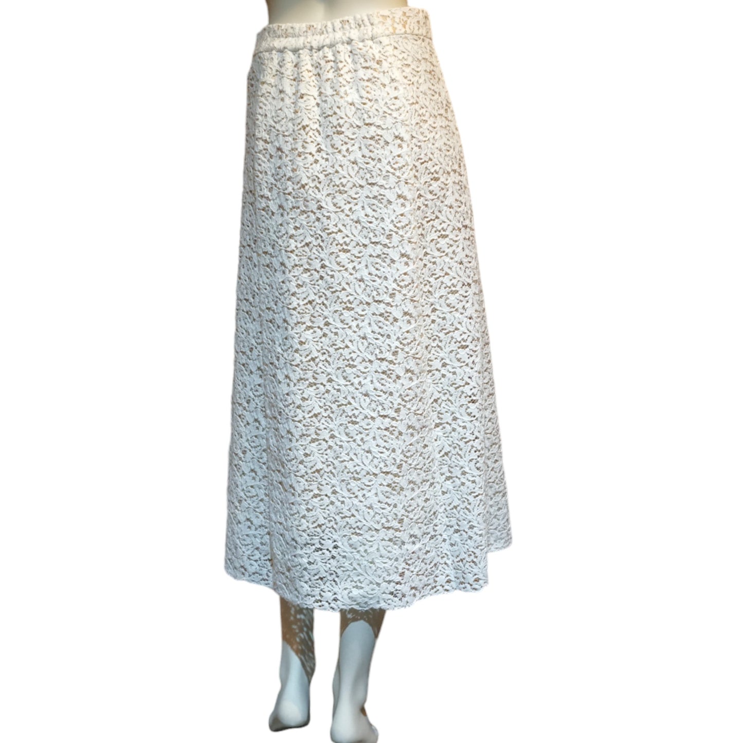 Lace Flared Skirt