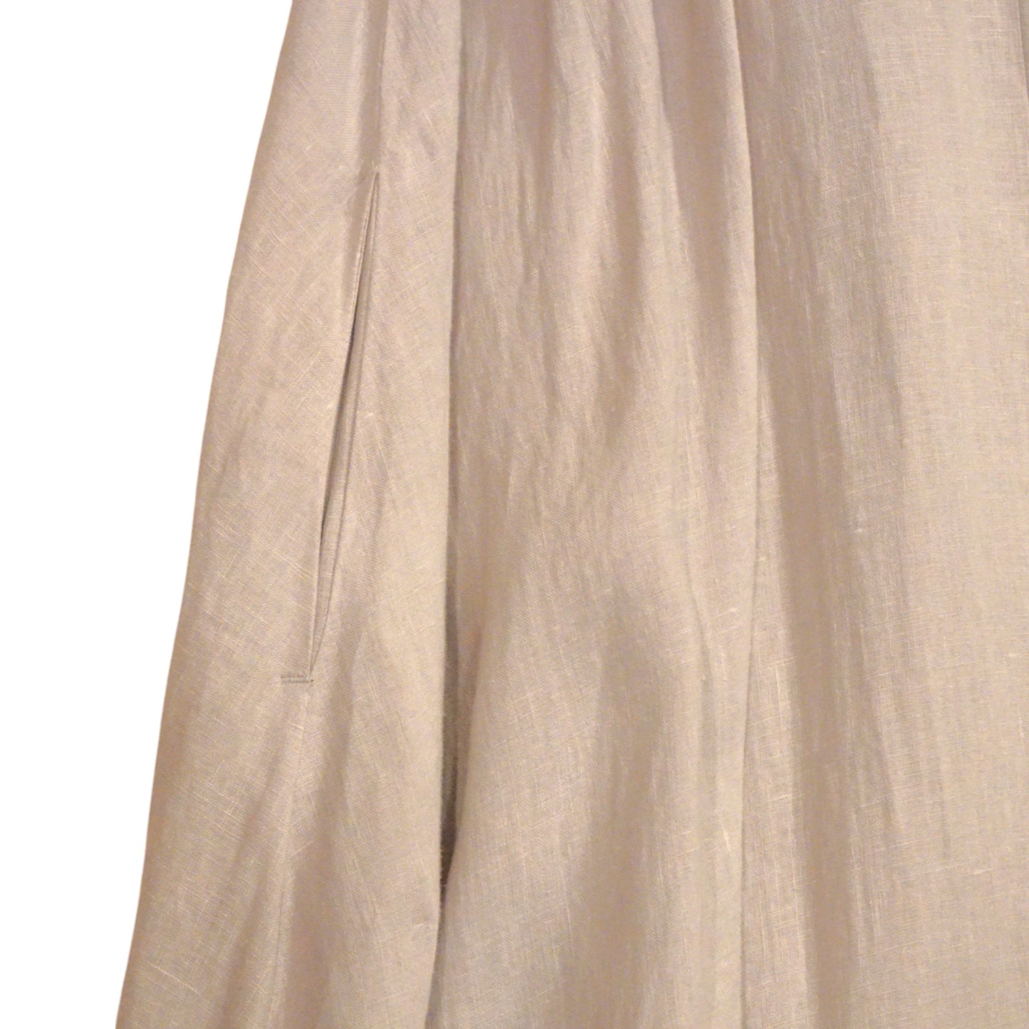 Linen Horizon Maxi Dress