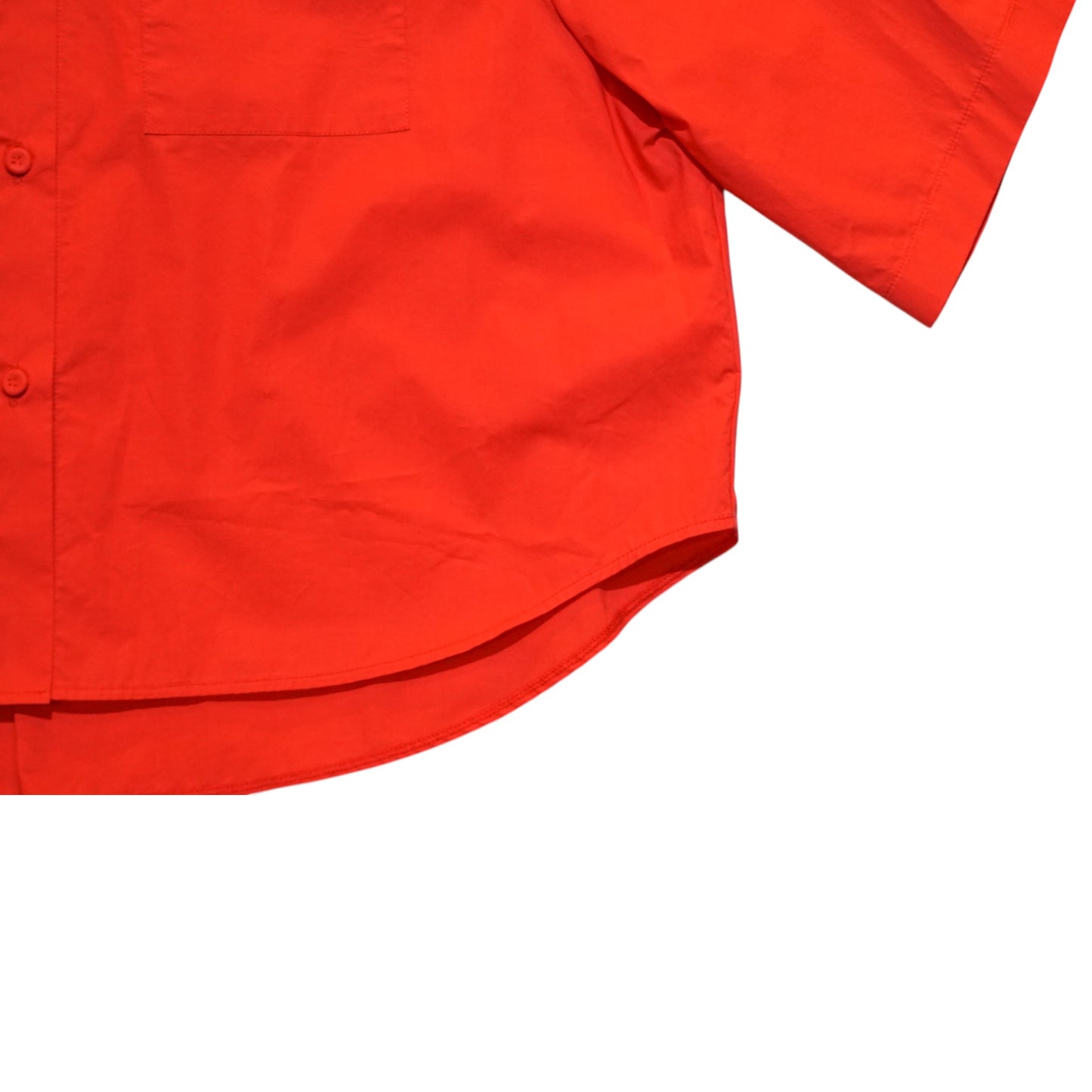 Chromatic Band Collar Blouse