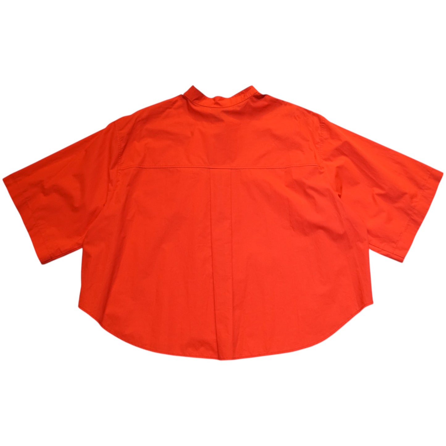 Chromatic Band Collar Blouse