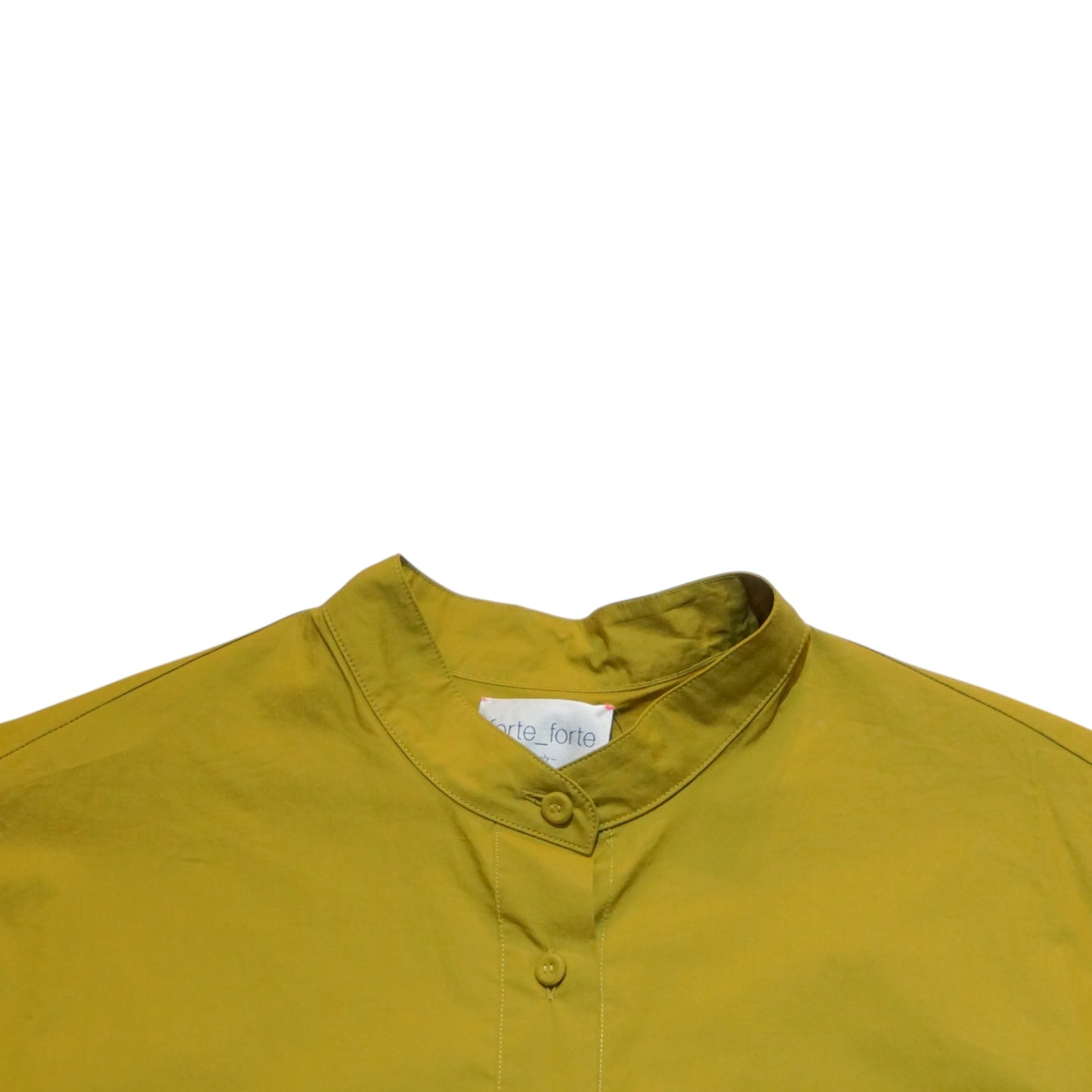 Chromatic Band Collar Blouse