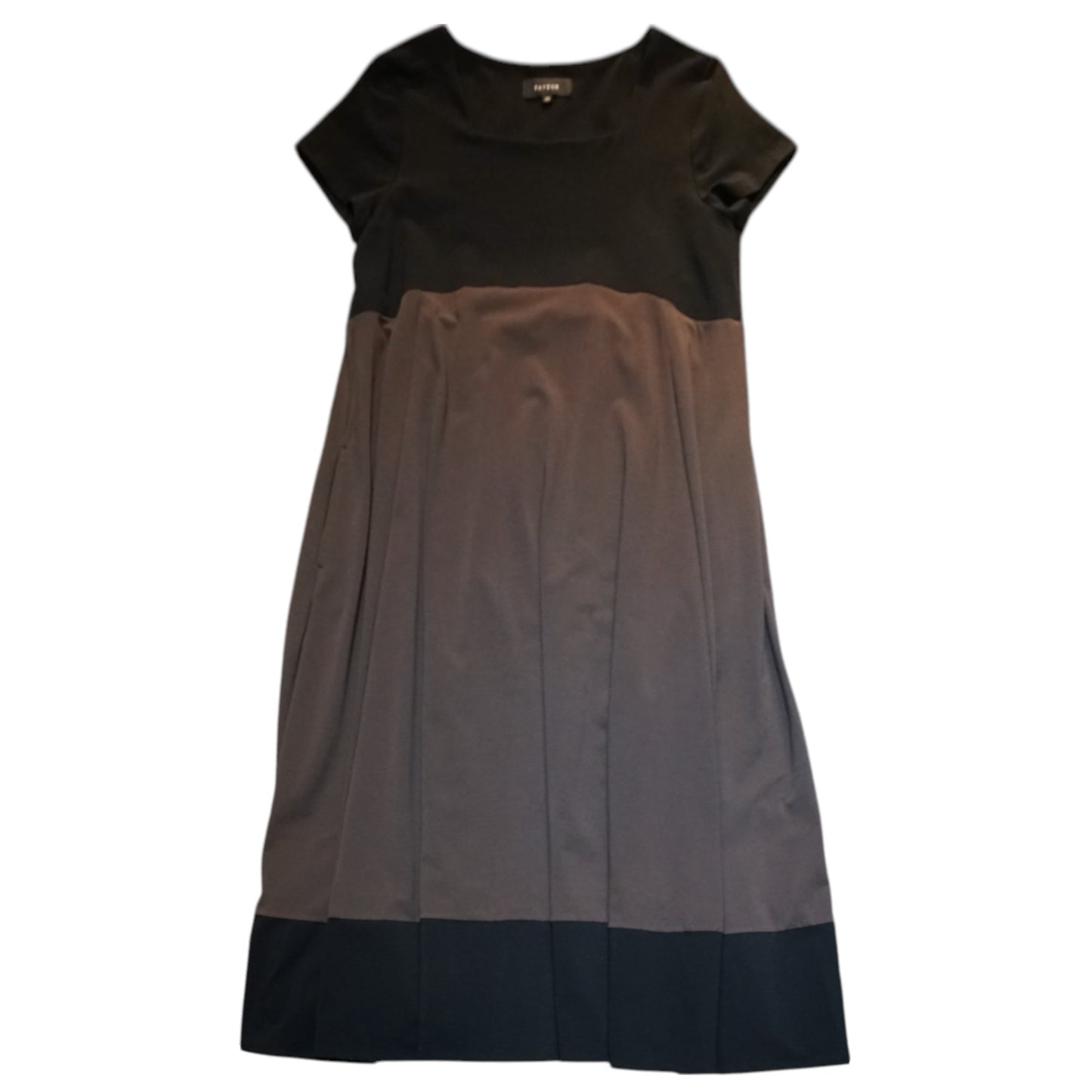Chromatic Horizon Maxi Dress