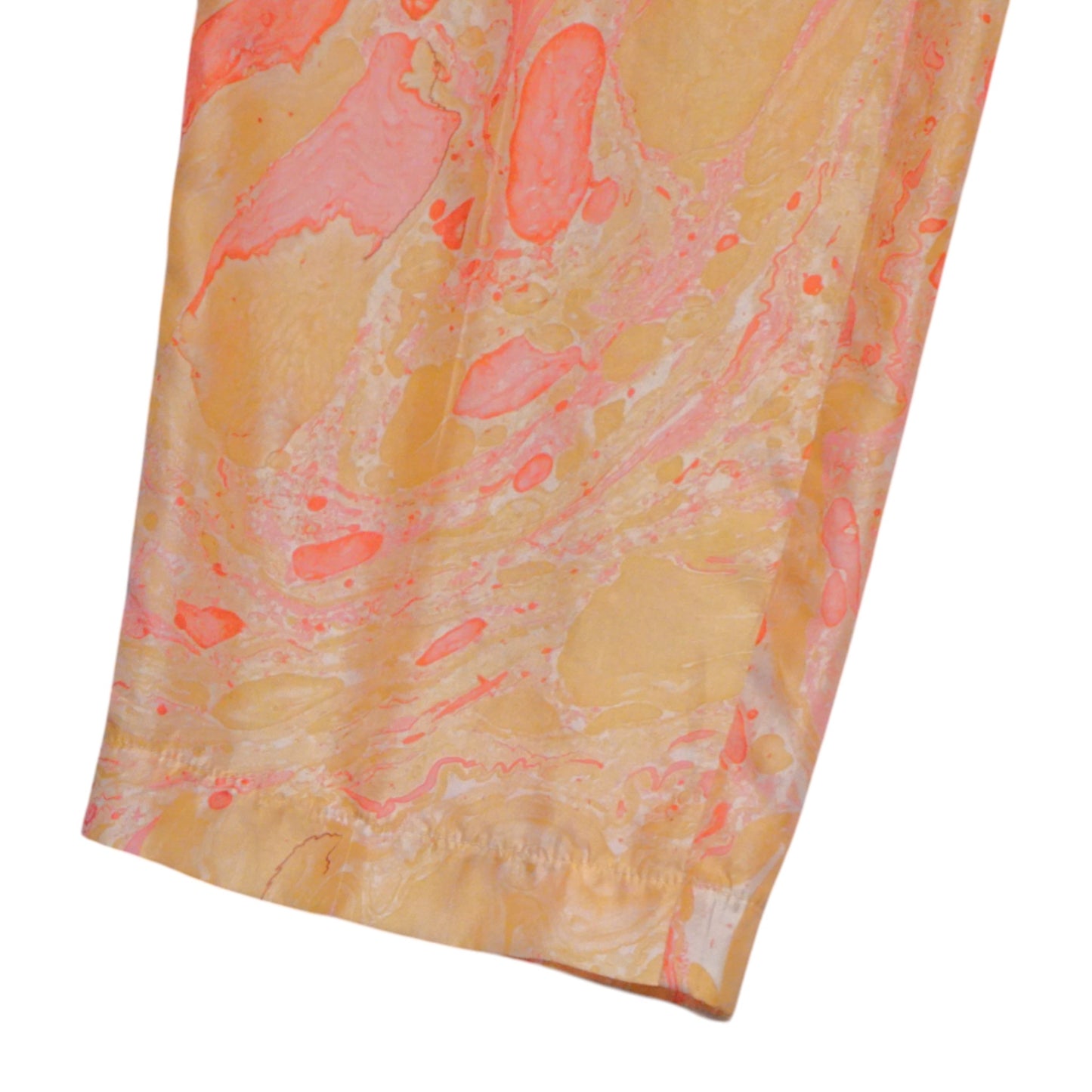 Blushing Canvas Silk Pants