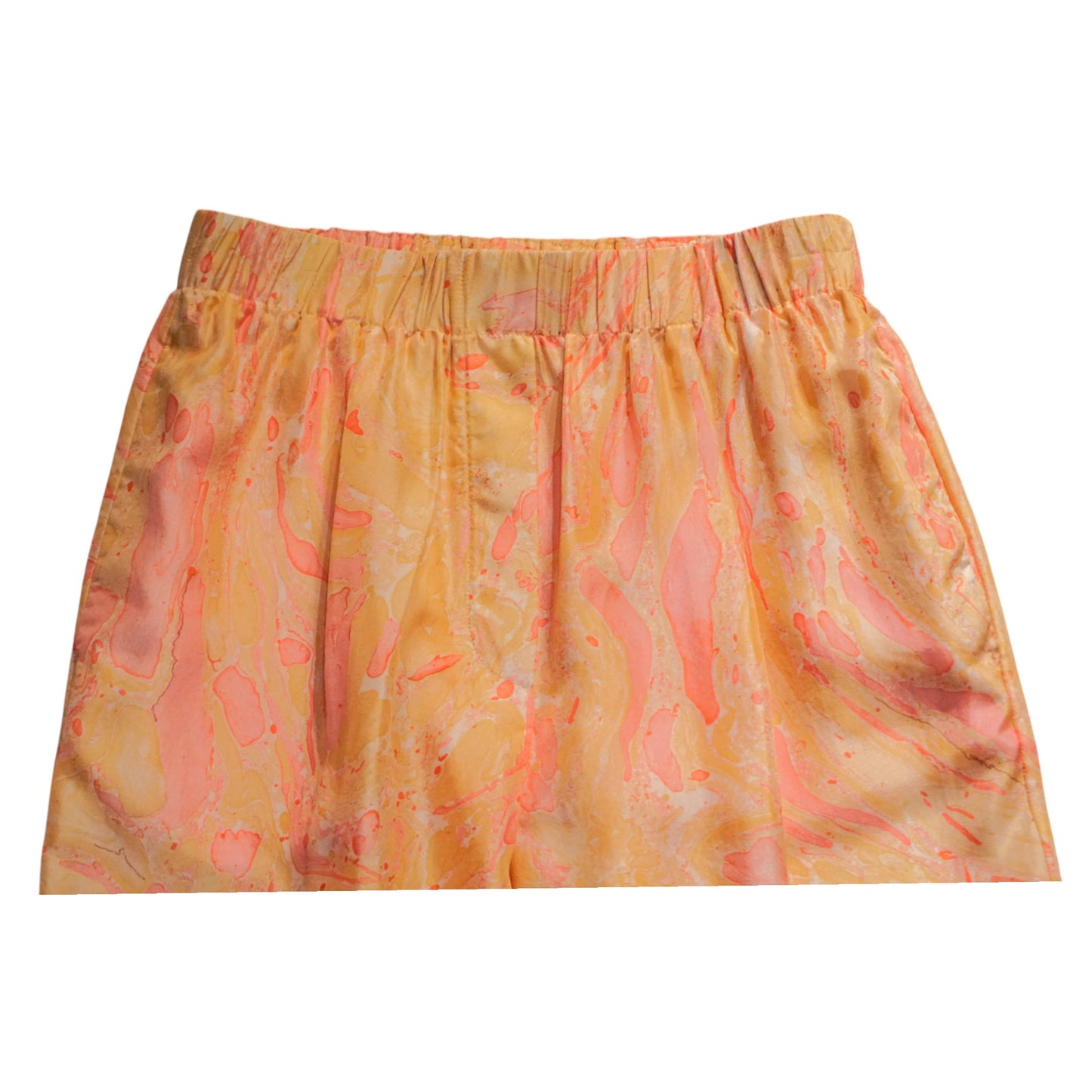Blushing Canvas Silk Pants