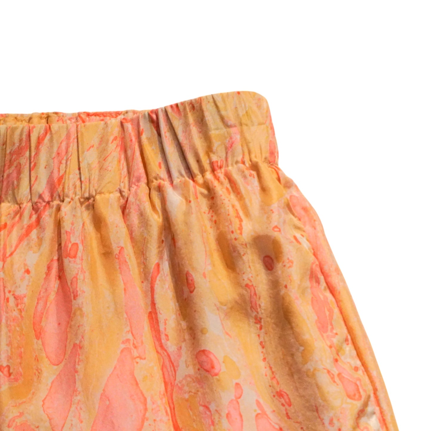 Blushing Canvas Silk Pants