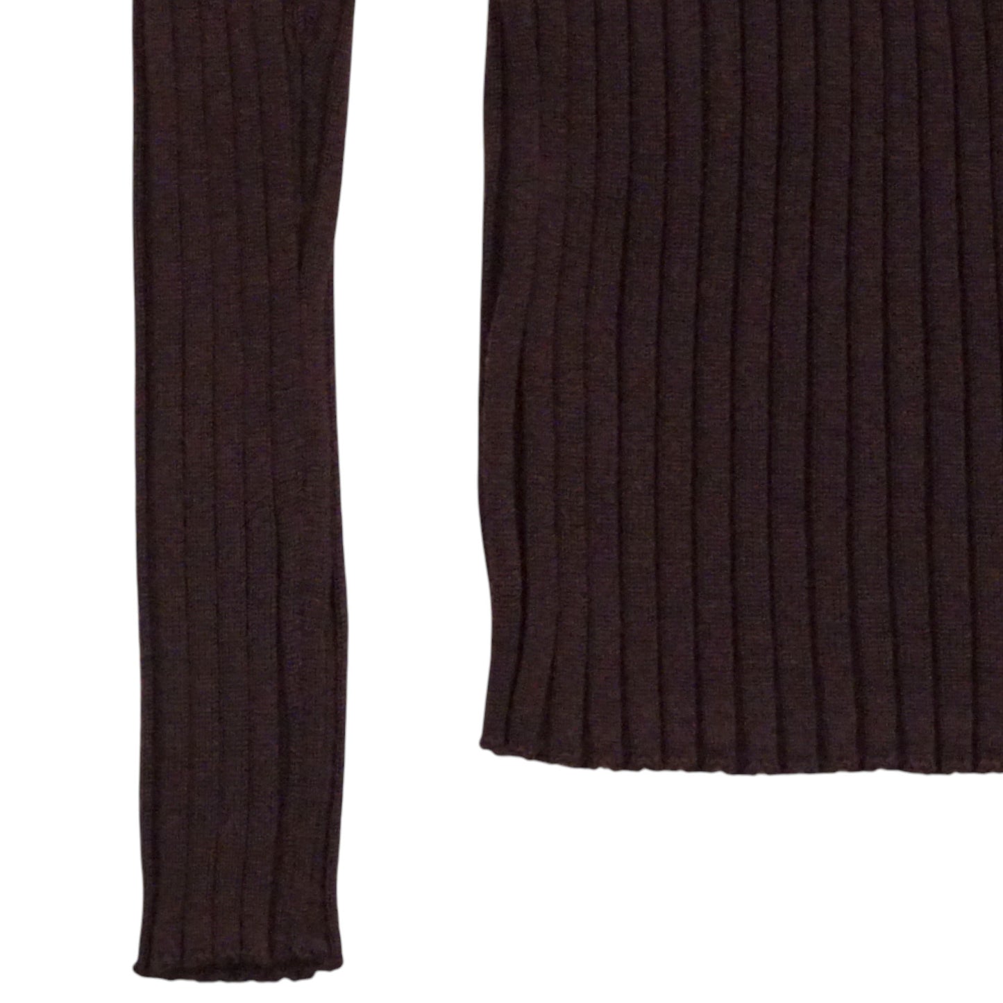 Turtleneck Rib Sweater