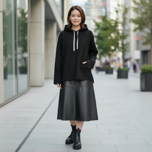 Ethereal Comfort: Pure Cashmere Airy Hoodie