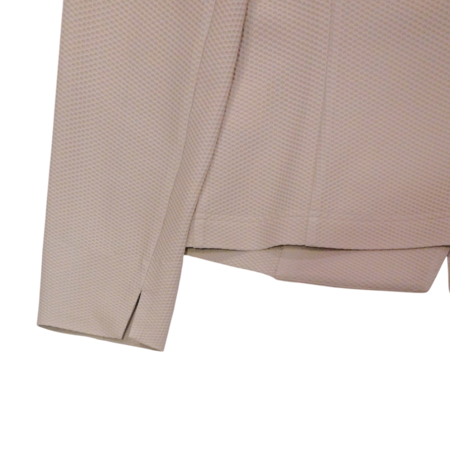 ARCHITECTURAL EASE: MESH STRETCH CREWNECK JACKET