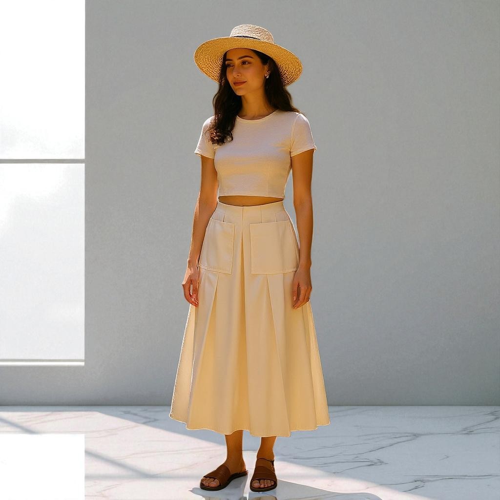 Modern Petal Skirt