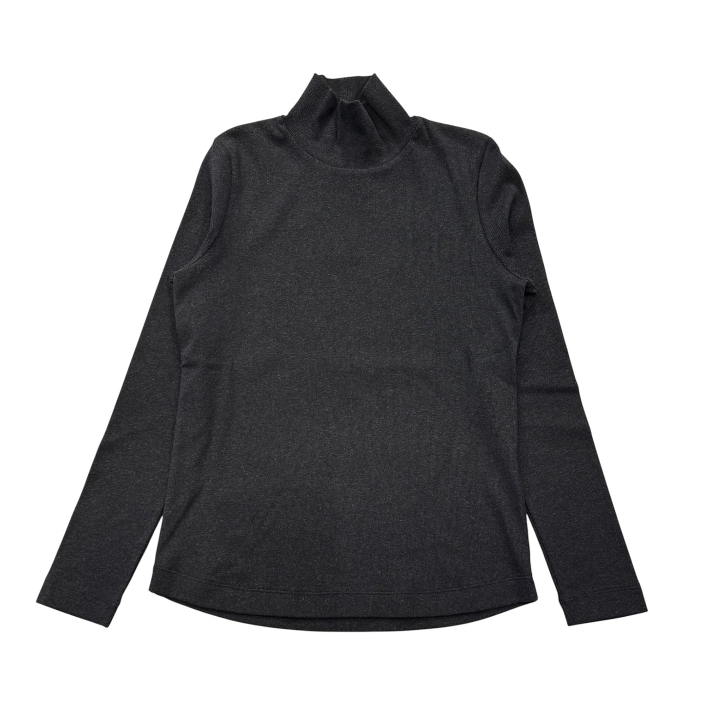 The Second Skin: Italian Cotton Rib Turtleneck