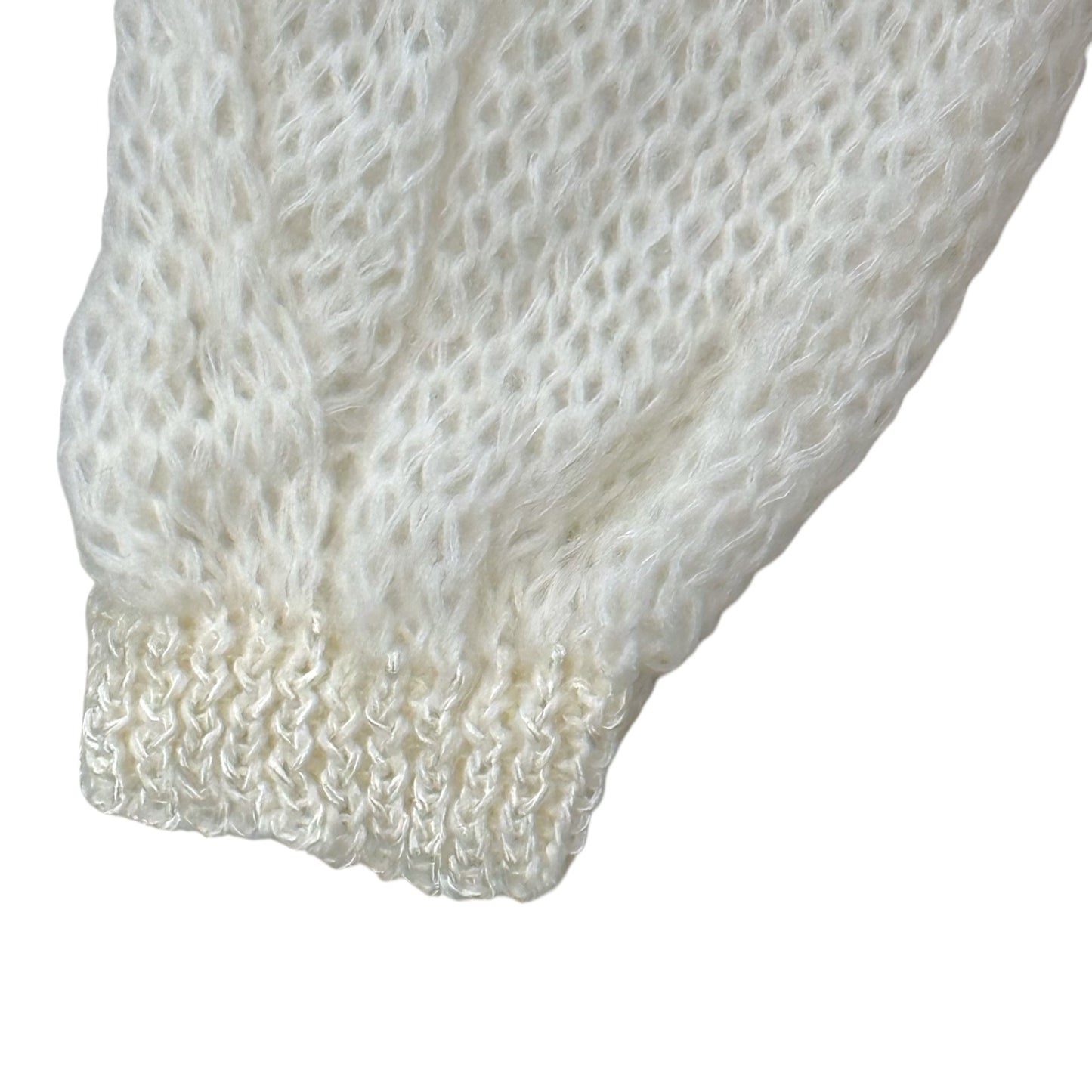 The Ethereal Cable: Sheer Wool Pullover