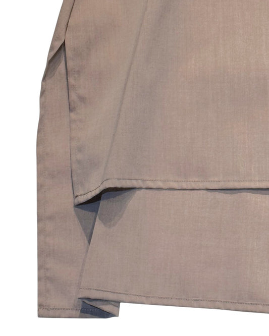 IRIDESCENT MOCHA: THE DANCING COTTON A-LINE