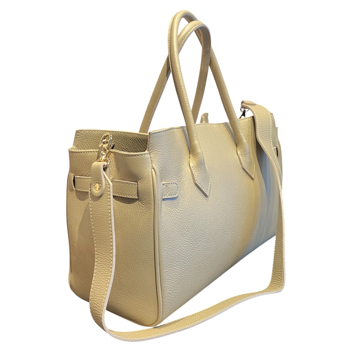 Belted Tote Bag