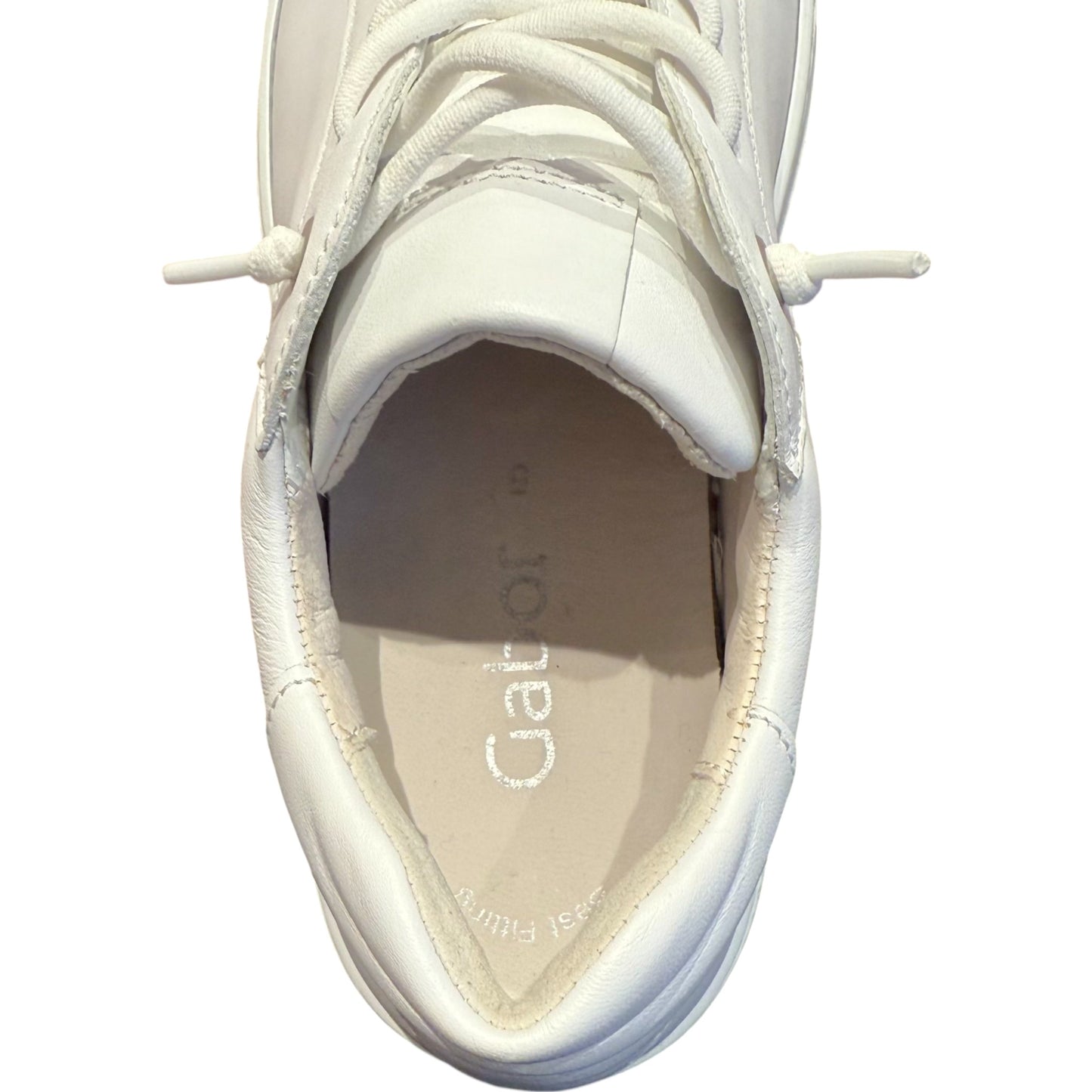 Elastic Cord Platform Sneakers