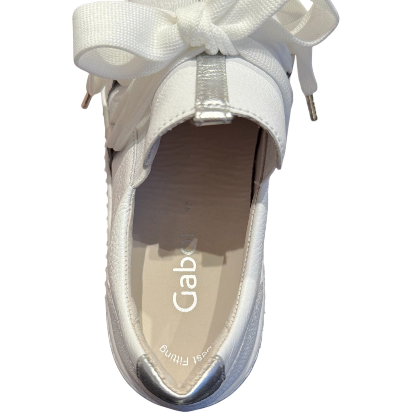 Ribbon Leather Sneakers