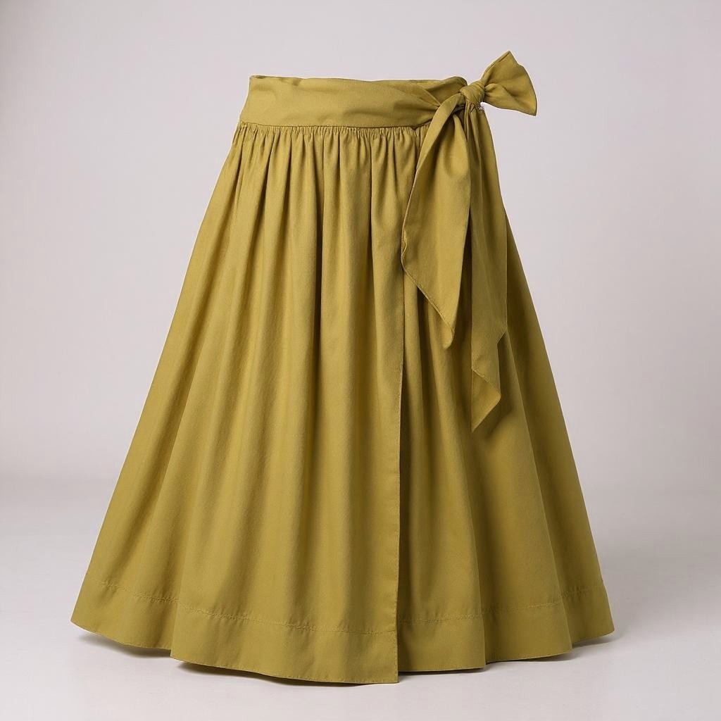 Cotton Whispers Flare Skirt