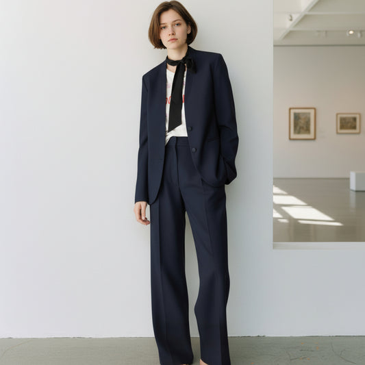 Timeless Echoes: The Grain de Poudre Jewel Blazer