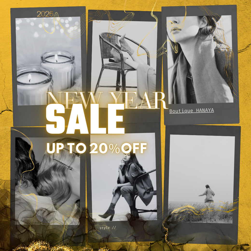 🎍【ご挨拶】2025年の感謝を込めて。新春20%OFFセール＆【実店舗限定】5,000円お年玉クーポンのお知らせ
