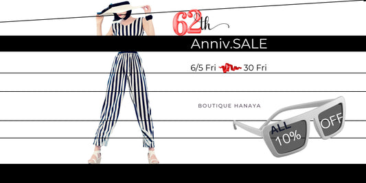 62th Anniversary SALE