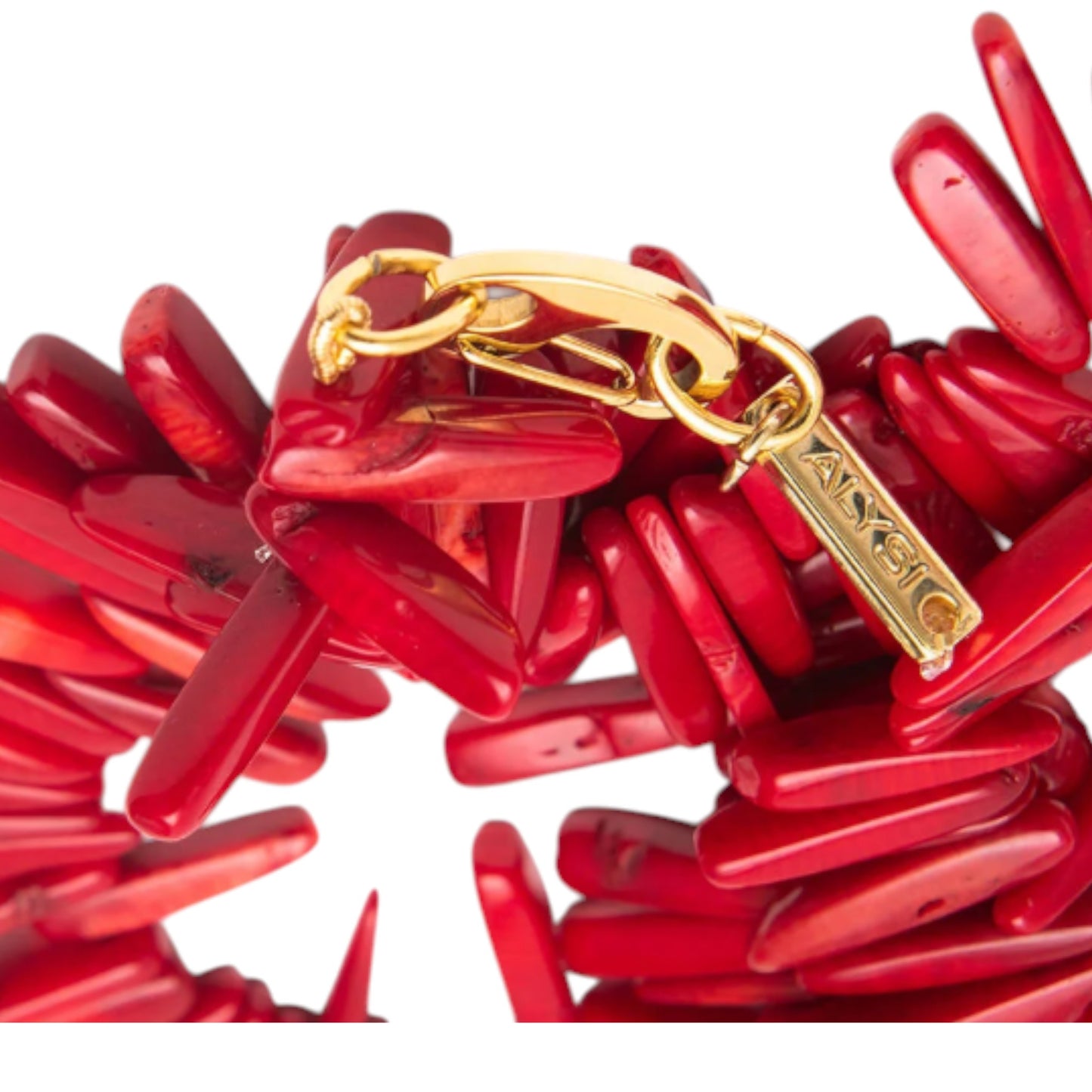 Fringe Coral Neck