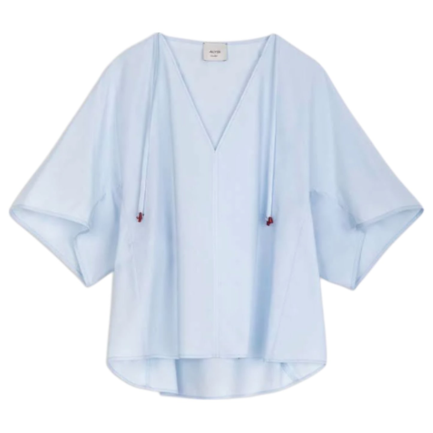 Azure Coral Breeze Blouse