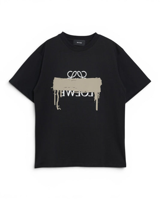 【Unisex】Paint Drip Anagram Tee