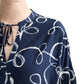 Drifting Lines Blouse
