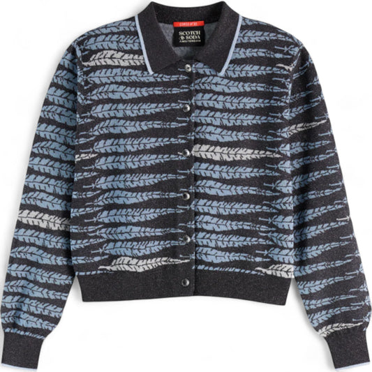 The Shimmering Feather Cardigan