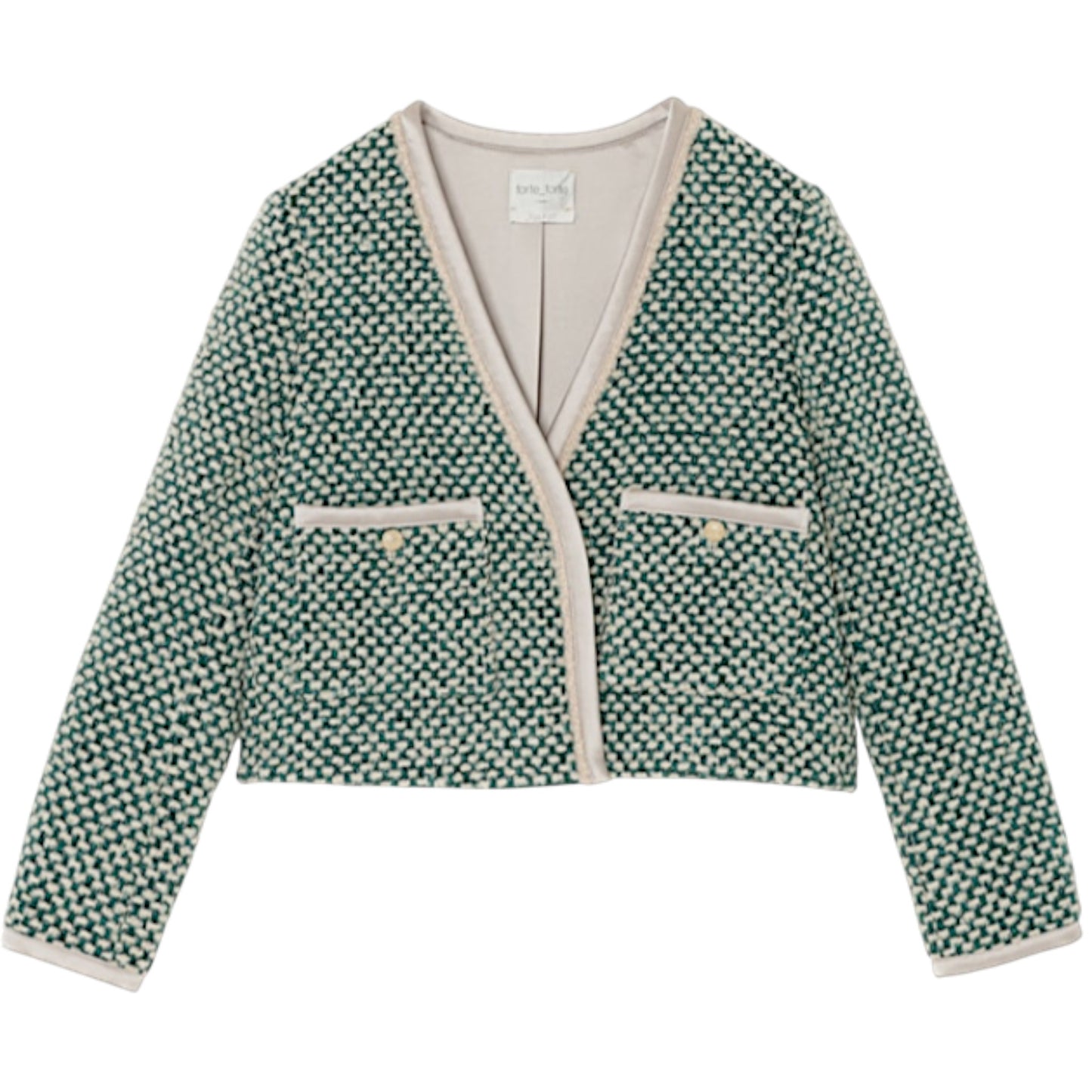 The Sparkle Cropped Jacket