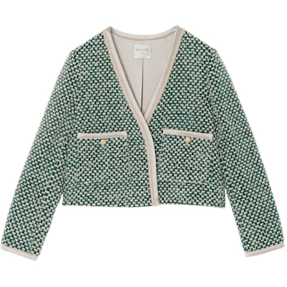 The Sparkle Cropped Jacket