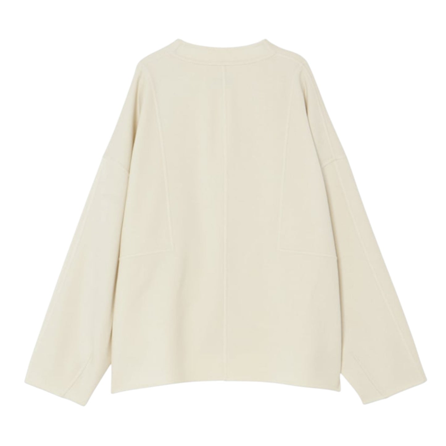 The Sculpted Ivory: Double-Face Wool Harmony