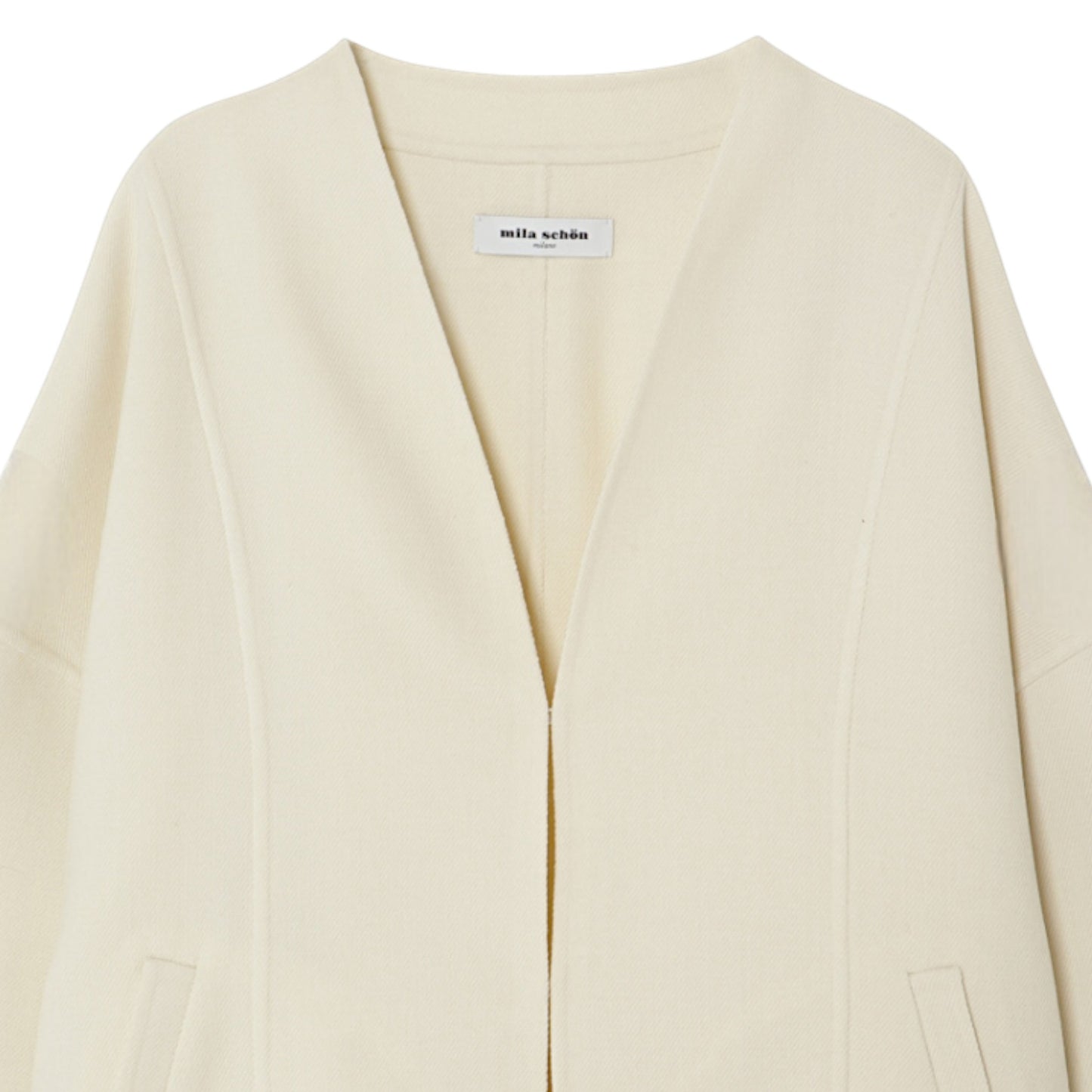 The Sculpted Ivory: Double-Face Wool Harmony