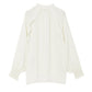 The Ivory Whisper: A Ruffled Dream Blouse