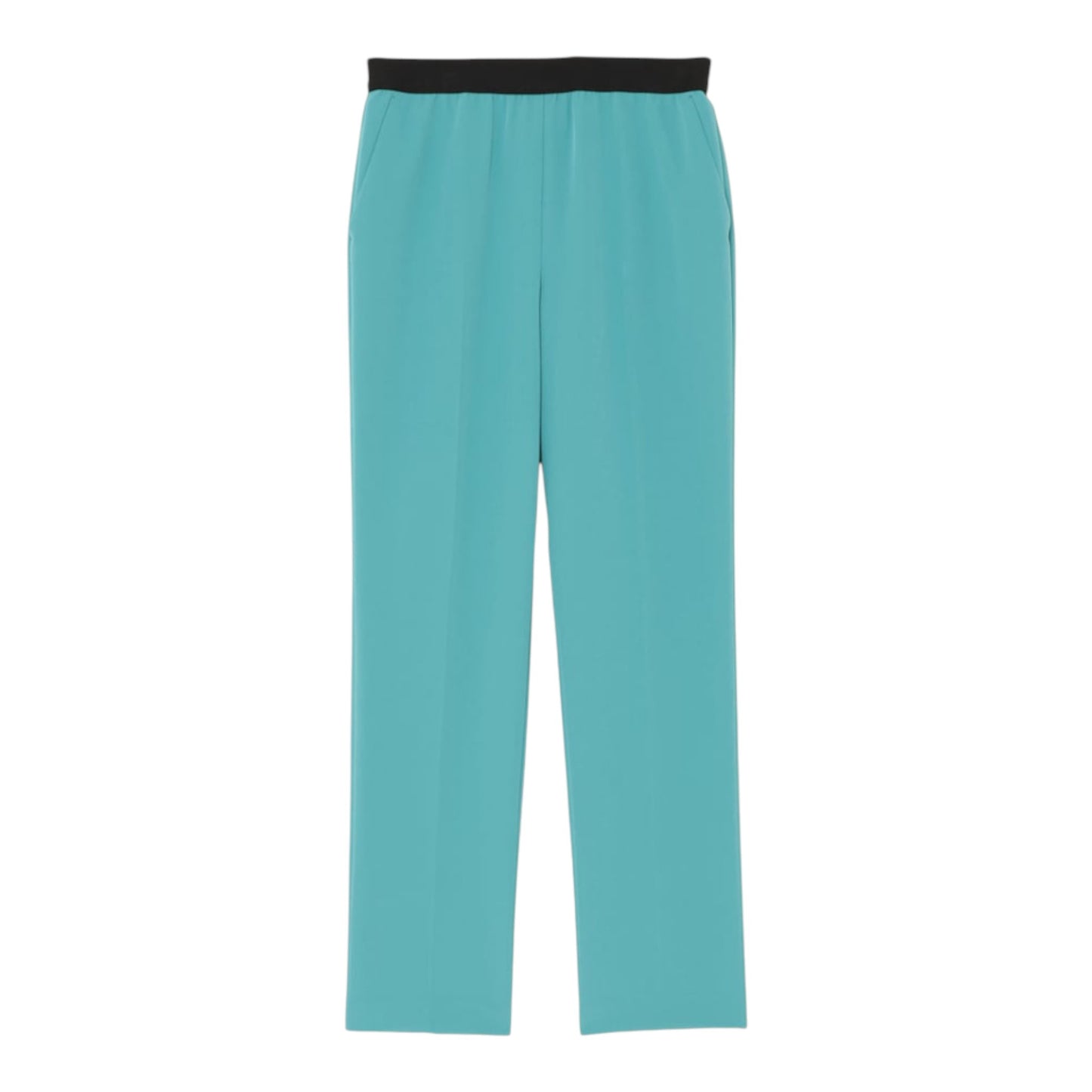 The Sculpted Drape: Effortless Elegance in Double-Cross Stretch