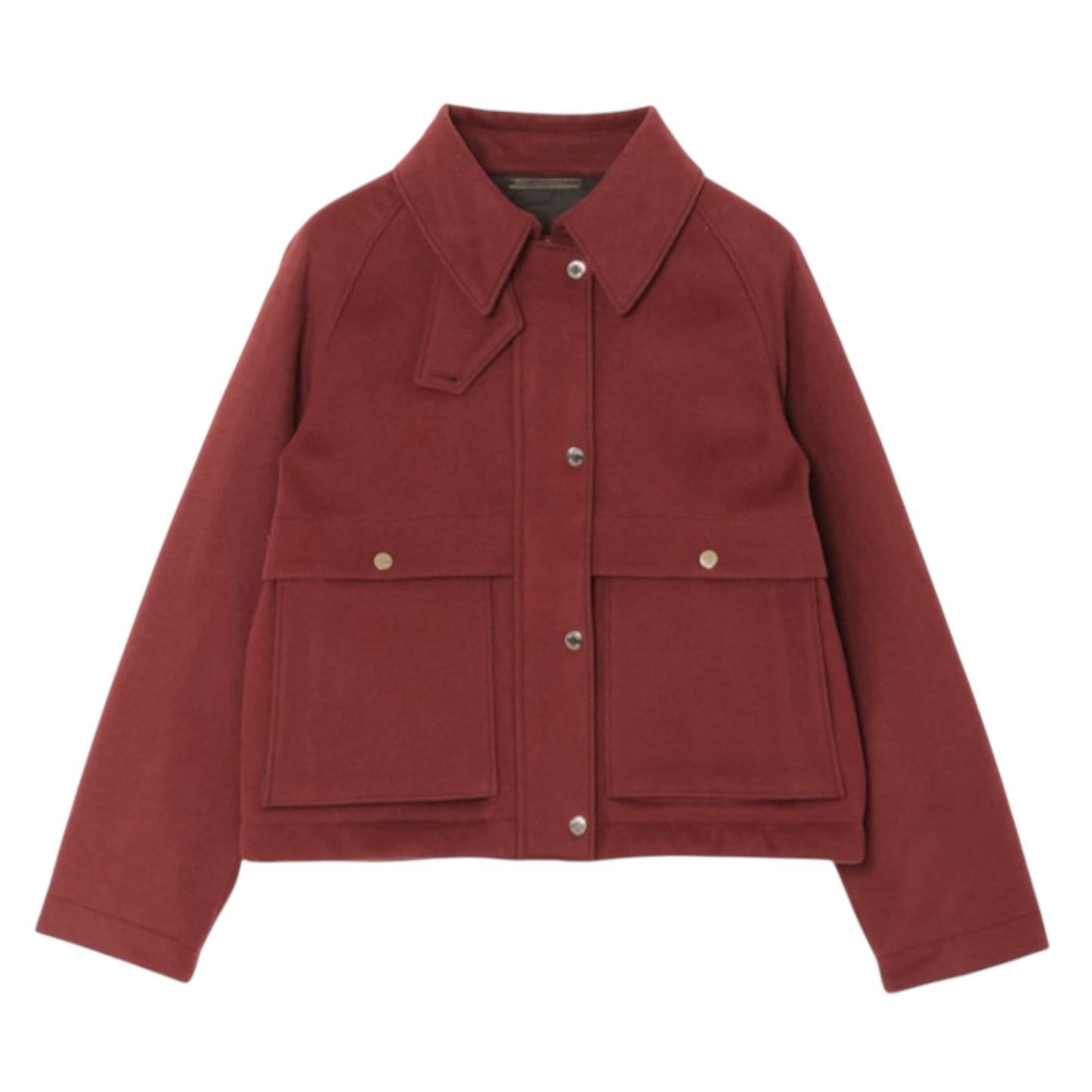 The Burgundy Hunter: Cashmere Warmth, Italian Precision
