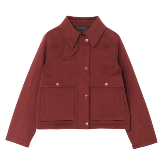 The Burgundy Hunter: Cashmere Warmth, Italian Precision