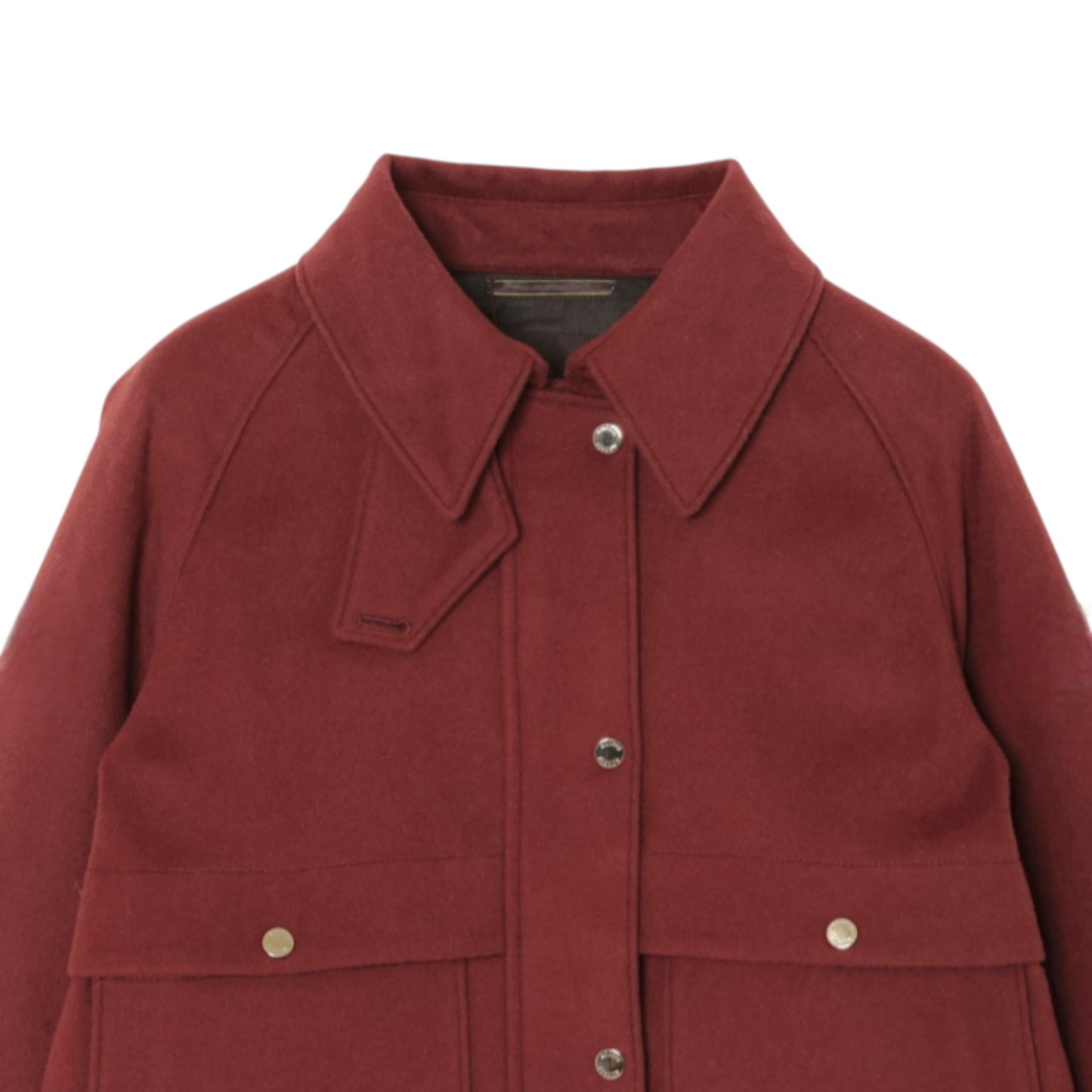 The Burgundy Hunter: Cashmere Warmth, Italian Precision